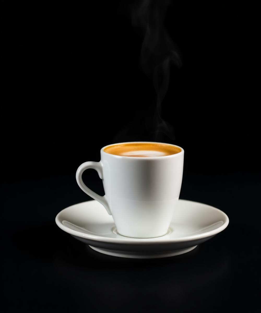 Espresso cup with crema